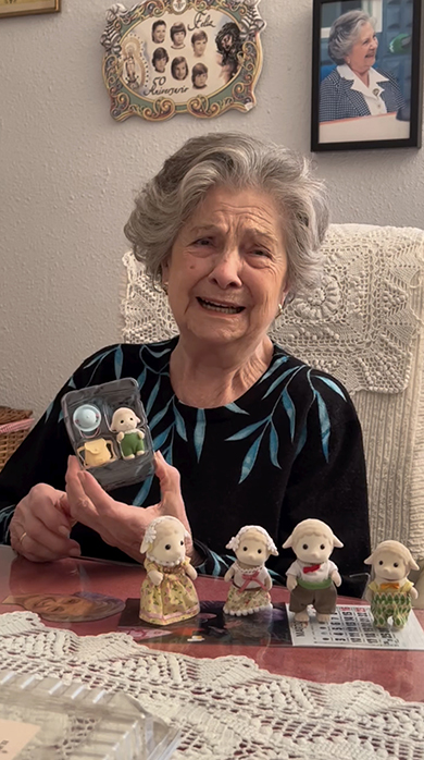 おばあちゃんにシルバニアファミリーをプレゼントしたら