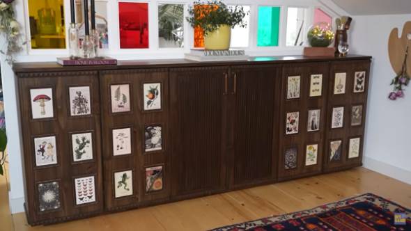 IKEAハックでキャビネットをすてきにDIY