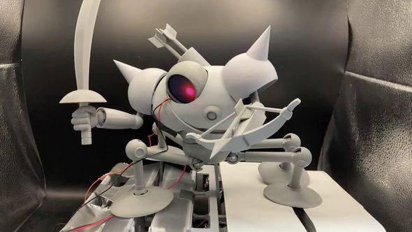 ドラゴンクエストシリーズに登場するキラーマシンのフィギュア