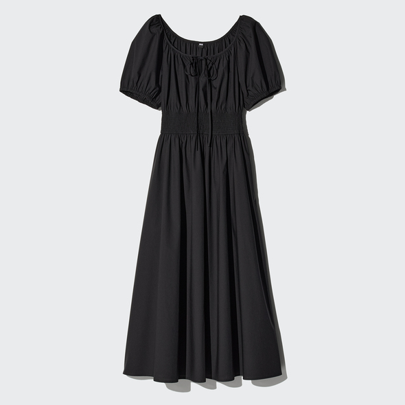 ボリュームスリーブワンピース