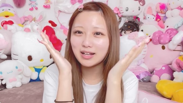 すっぴんを公開した希空さん