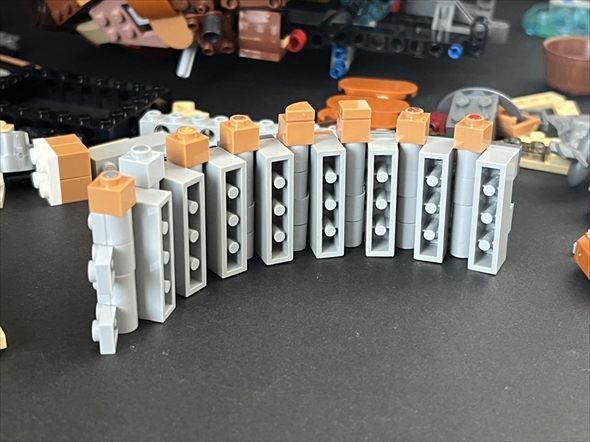 レゴで作ったハウルの動く城