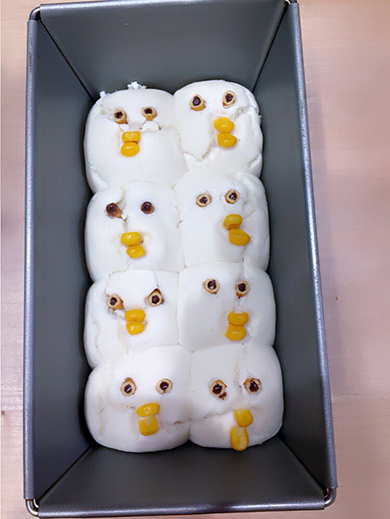 ガンギマリひよこパン