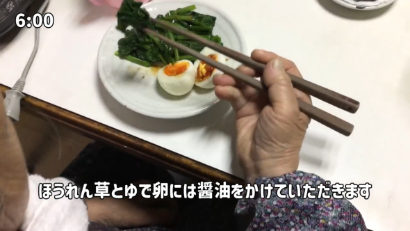 90歳 おばあちゃん 1日 日常 畑仕事 Vlog