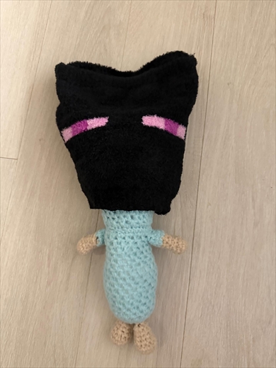 編み図通り作ったのに細長くなったあみぐるみ