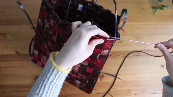 各面をつなげます