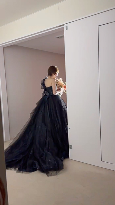 結婚式で制限時間15分のお色直しカット