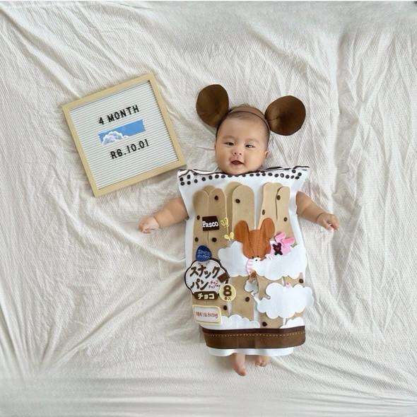 赤ちゃんのマンスリーフォト