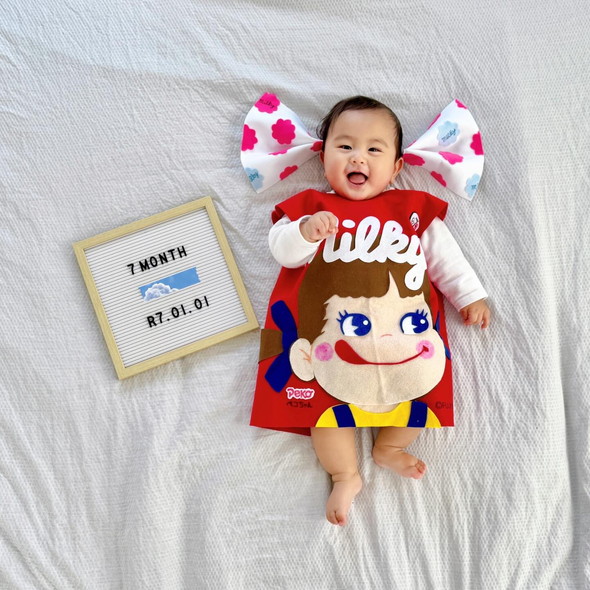 赤ちゃんのマンスリーフォト