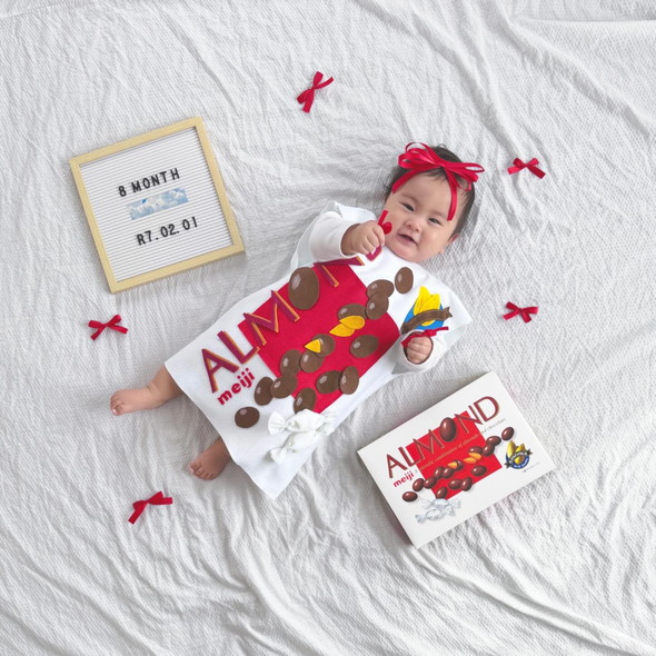 赤ちゃんのマンスリーフォト