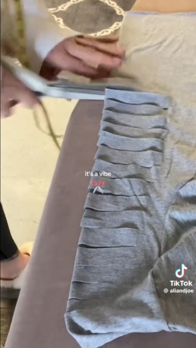 Tシャツをリメイク