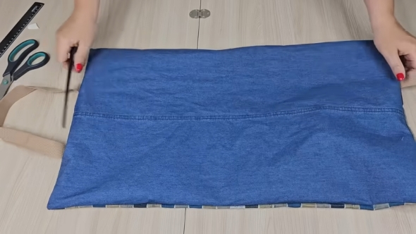 表面に返した状態