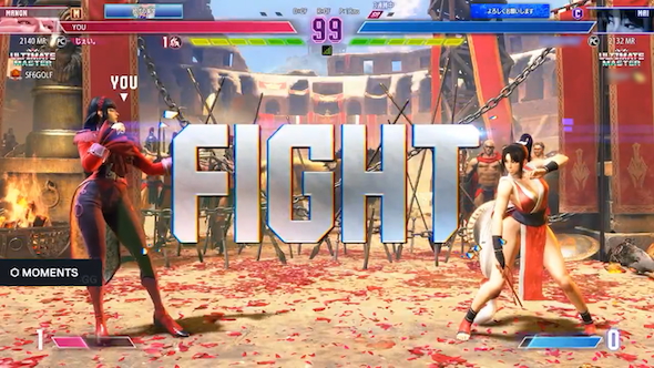 スト6上級者同士のバトル