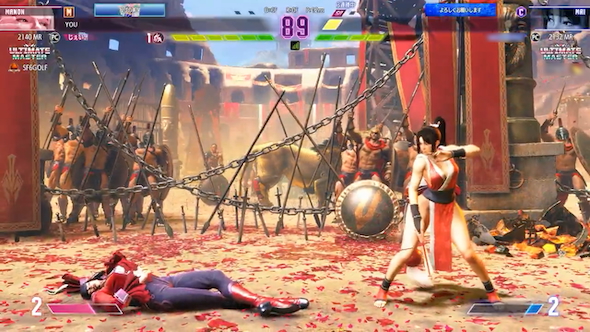 スト6上級者同士のバトル