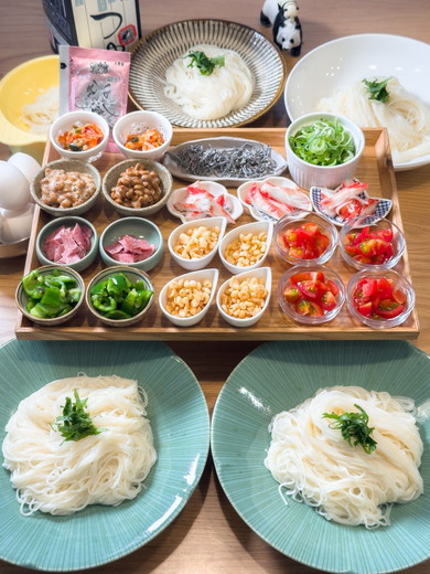 朝食全体の写真