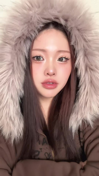 SlavicDoll風メイク・アフター