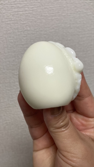 途中で殻が割れちゃった“ゆで卵”が『あたしンち』の母にそっくり