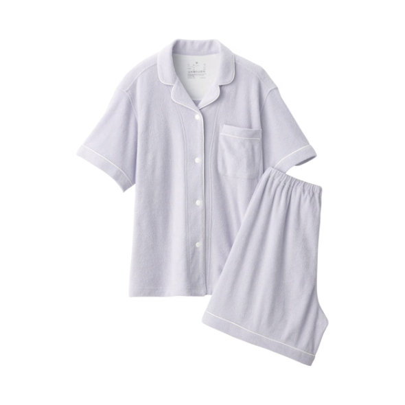 無印良品 婦人 着るタオル 半袖パジャマ