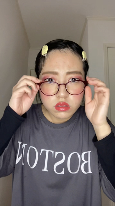 女神降臨 再現メイク