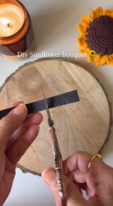 ひまわりのミニブーケ01