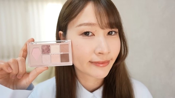 DAISOの新作コスメでフルメイクしたら……