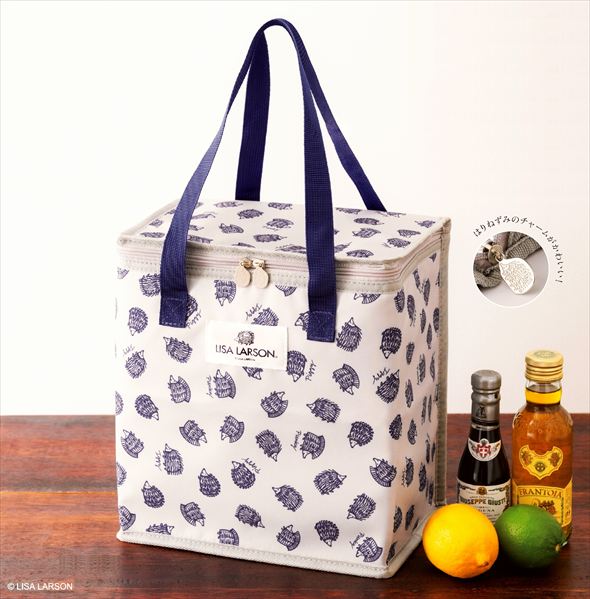 「はりねずみ3兄弟」ボックス型大容量保冷バッグ