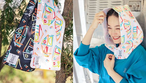 「DOD」のマフラータオル