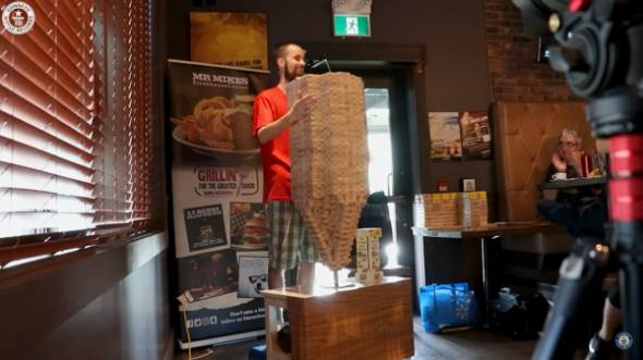 ギネス世界記録を達成したジェンガ