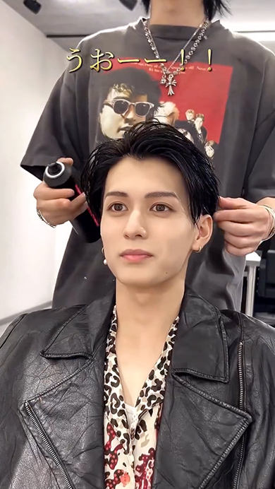 男性インフルエンサーが“窪塚洋介さん風”にイメチェン