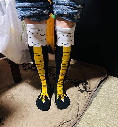 母の日にプレゼントした靴下がすごい