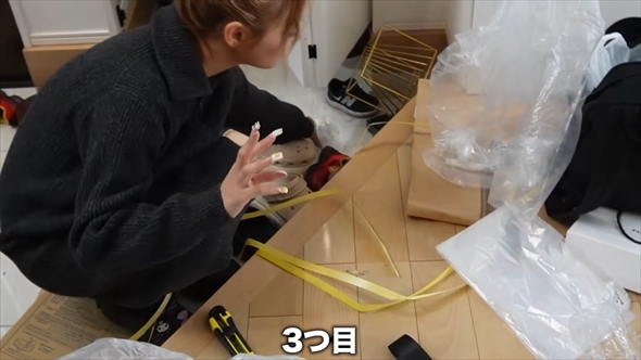 まぁみの散らかった自宅