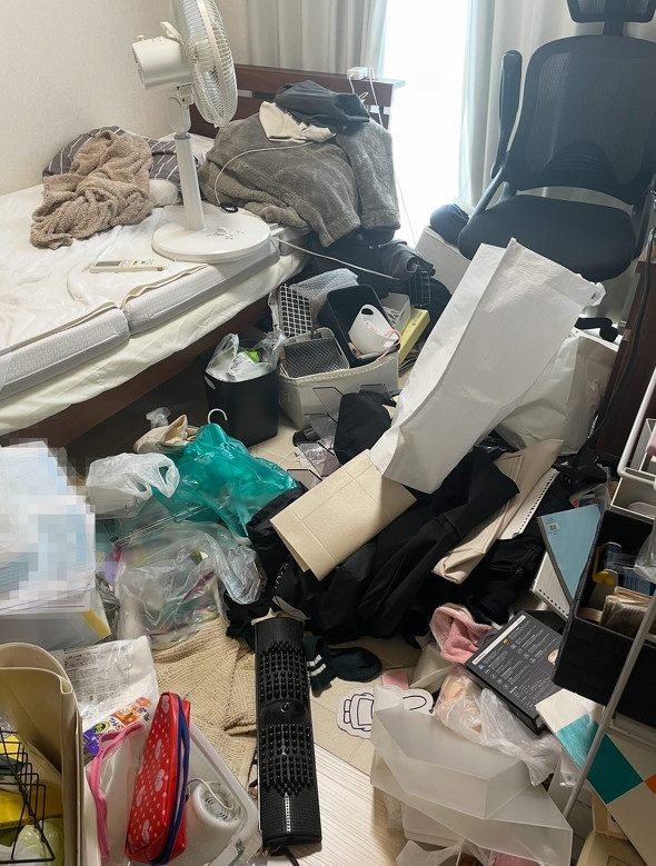 脱汚部屋 10年 ゴミ溜め 部屋 ビフォーアフター 掃除 片づけ