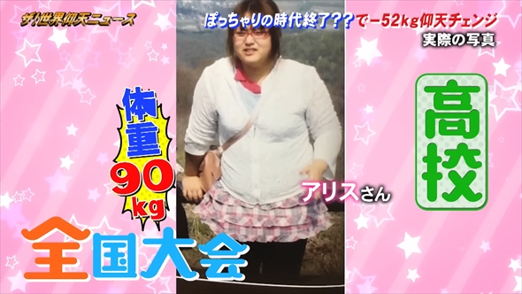 52キロのダイエットに成功したプラスサイズモデルの森崎アリス