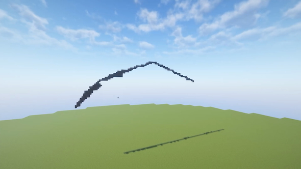 マインクラフトでシャチを作る