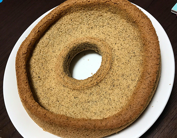 シフォンケーキ作りに挑戦した結果