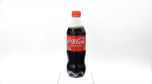 実験　コーラ　透明化