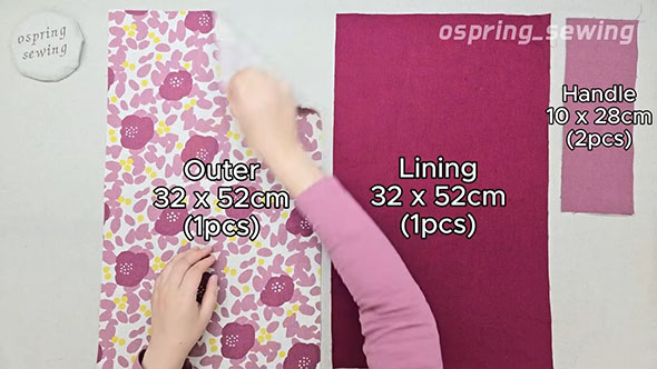 トートバッグの作り方・材料