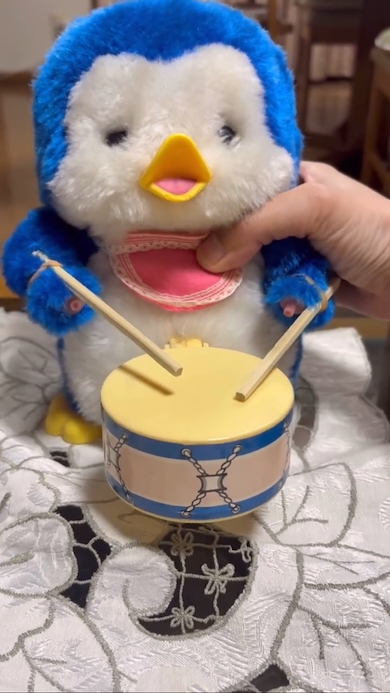 娘にそっくりだと購入したペンギン