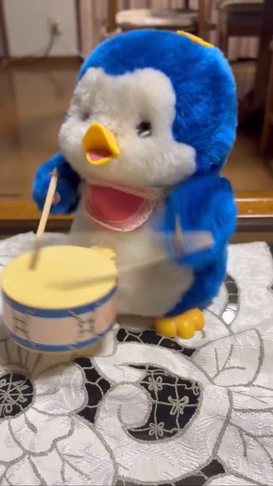 娘にそっくりだと購入したペンギン