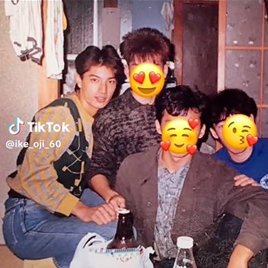 お父さんの若いころの写真