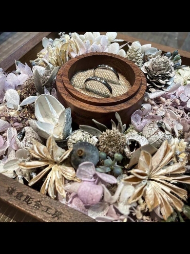 鎌倉彫金工房の指輪