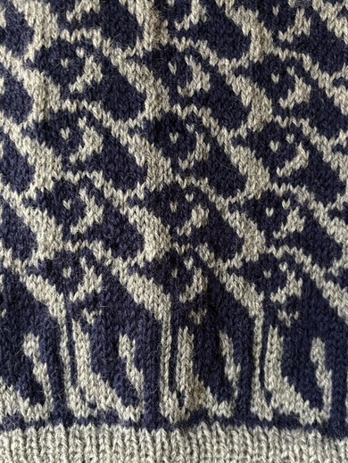 ペンギンベスト編んだ人