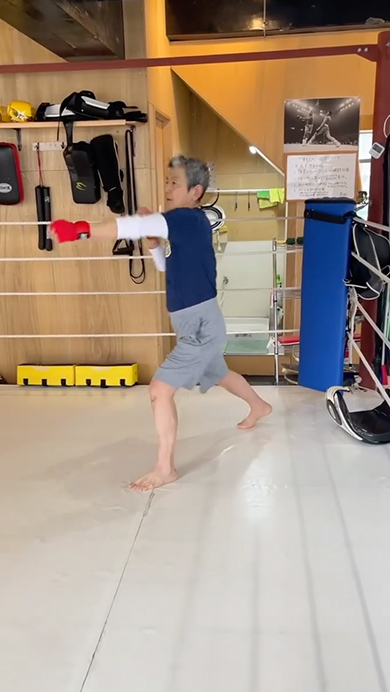 70歳でジムに入会した男性の1カ月後