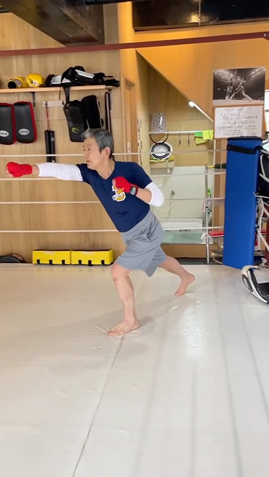 70歳でジムに入会した男性の1カ月後