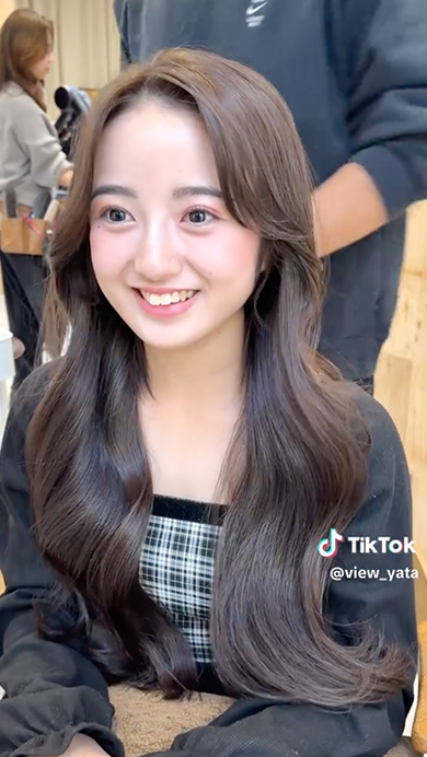 大人っぽくなりたい中学3女子がヘアチェンジ