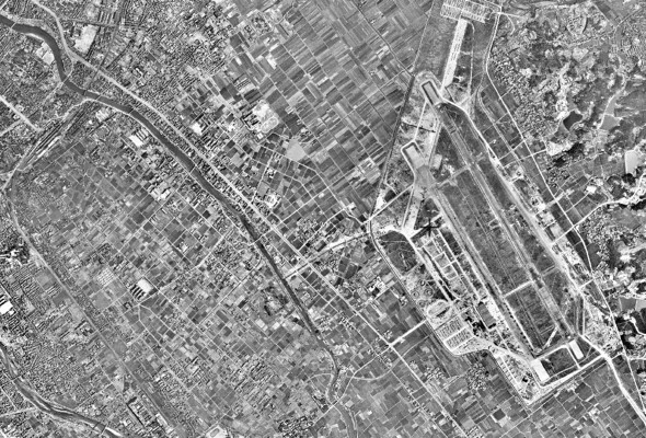 1945〜1950年の博多駅・福岡空港周辺の写真