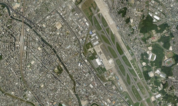 2007年の博多駅・福岡空港周辺の写真