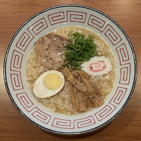 コッテリに見えてそうじゃないおかゆ