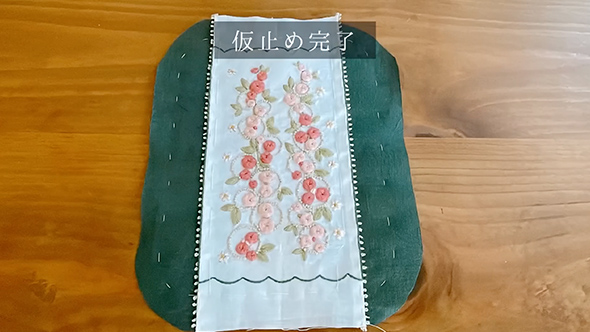 セリアの刺繍キットでダイソーの収納ケースをリメイク